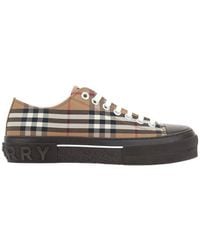 Burberry Vintage Check Lace-up Sneakers - Multicolor
