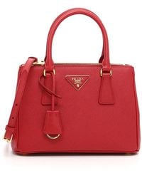 Prada - Galleria Mini Tote Bag - Lyst