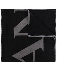 Lanvin - Scarf With Logo - Lyst