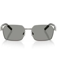 Dolce & Gabbana - Rectangular Frame Sunglasses - Lyst