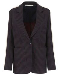 Palm Angels - Striped Single-breasted Tailored Blazer - Lyst