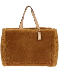 le cabas neve leather tote