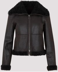 Akris - Lamb Leather Jacket - Lyst