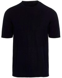 Roberto Collina - Crewneck Short-sleeved T-shirt - Lyst