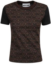 Moschino - Top With Logo - Lyst
