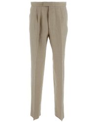 Zegna - Straight Leg Tailored Trousers - Lyst