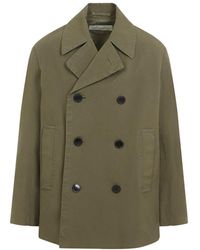 Dries Van Noten - Overdyed Cotton Coat - Lyst