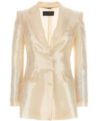 Alberta Ferretti - Sequin Blazer Blazer And Suits - Lyst