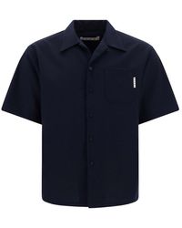 Marni Buttoned Bowling Shirt - Blue