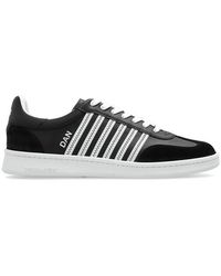 DSquared² - Round Toe Low-top Sneakers - Lyst
