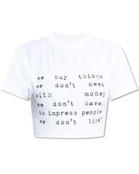 Vetements - Printed T-shirt, - Lyst