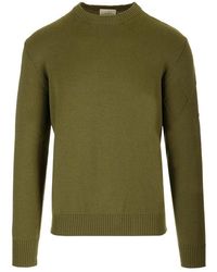 Ballantyne - Double Yarn Cashmere Pattern Sweater - Lyst