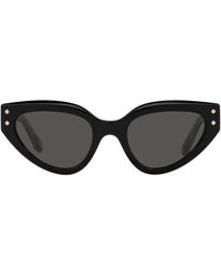 BVLGARI - Serpenti Cat Eye Frame Sunglasses - Lyst