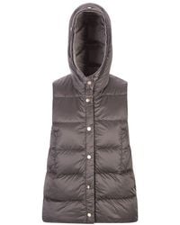 Max Mara The Cube - Buttoned Drawstring Gilet - Lyst
