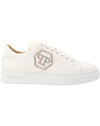 philipp plein shoes white