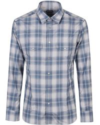 Tom Ford - Checked Long-sleeved Shirt - Lyst