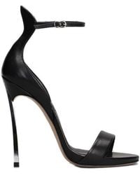 Casadei - Blade Ankle-Strap Heeled Sandals - Lyst