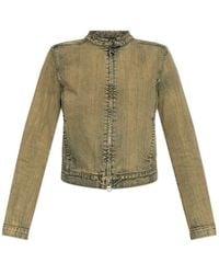 DIESEL - De-Mornin Fitted Jacket - Lyst