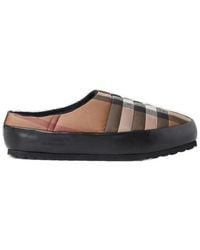 Burberry - Northaven Vintage Checked Slippers - Lyst