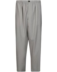 Marni - Pleat Detailed Tapered-Leg Trousers - Lyst