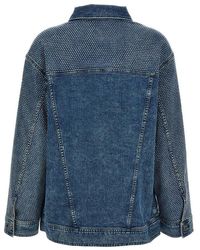 アウターその他 PINKO 'Dakar' denim jacket Blue Pinko 'Dakar' Denim Jacket in Blue | Lyst