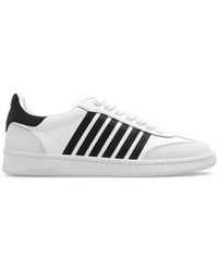DSquared² - Boxer Striped Low-top Sneakers - Lyst