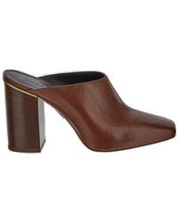 Chloé - Ambre Heeled Mules - Lyst