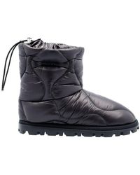 Miu Miu - Quilted Padded Boots - Lyst