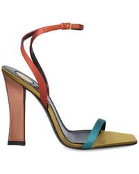 Saint Laurent - Dominique Open Toe Sandals - Lyst