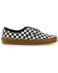Vans - Authentic Checked Sneakers - Lyst