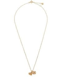 Tory Burch - Good Luck Charm Chain-linked Necklace - Lyst