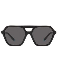 Tiffany & Co. - Aviator Frame Sunglasses - Lyst
