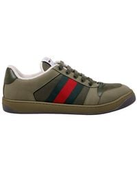 Gucci - Gg Ripstop Lace-Up Sneakers - Lyst