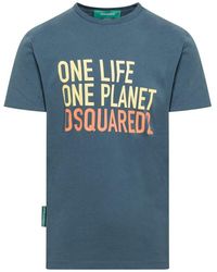 DSquared² - T-shirt With Print - Lyst