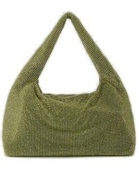 Kara - Embellished Single Top Handle Shoulder Bag - Lyst