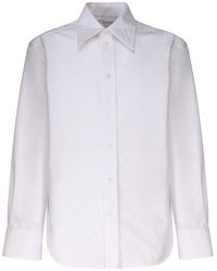 Bottega Veneta - Long-sleeved Button-up Shirt - Lyst