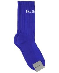 Balenciaga Electric Stretch Polyester Ble - Blue