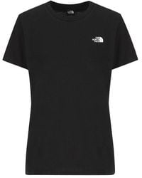 The North Face - Logo Printed Crewneck T-shirt - Lyst