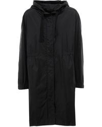 Max Mara Water-resistant Taffeta Parka - Black