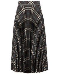 Burberry - Skirts - Lyst