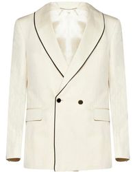 PT Torino - Double-breasted Tailored Blazer - Lyst