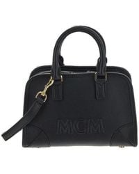MCM - Aren Zip-up Mini Shoulder Bag - Lyst