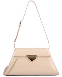 Prada - Logo Triangle Medium Handbag - Lyst