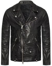 AllSaints - Classic Biker Jacket - Lyst