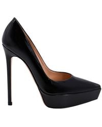 Gianvito Rossi - Pointed-toe Slip-on Pumps - Lyst