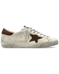 Golden Goose - Super Star Lace-Up Sneakers - Lyst