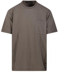 Tシャツ・カットソー DEPARTMENT FIVE AIFF SERAFINO T-SHIRT Department 5 Aiff Serafino T-Shirt in Gray for Men | Lyst