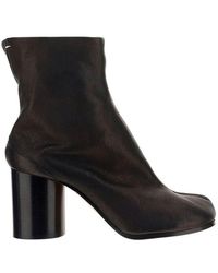 Maison Margiela Tabi Pull-on Ankle Boots - Black