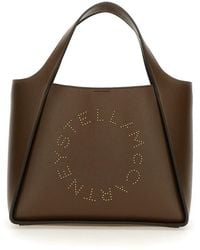 Stella McCartney - Logo Detailed Tote Bag - Lyst