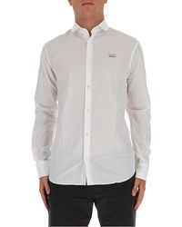 Philipp Plein All Over Logo Shirt - White